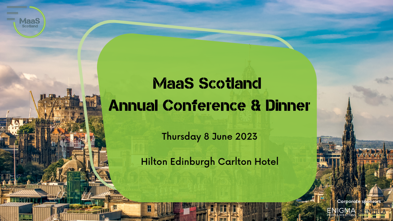 MaaS conference & dinner 2023 graphic